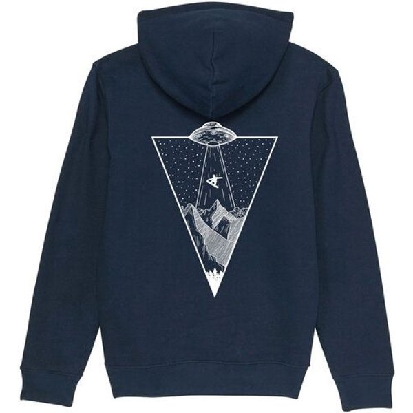 mate Snowboard Spaceship Unisex Premium Hoodie