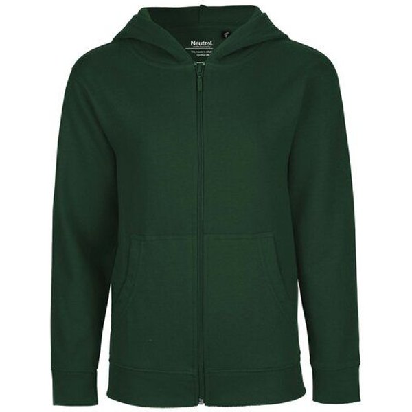 Neutral® Neutral Kinder Sweatjacke Hoodie Kapuzenpullover Kapuzenpulli Sweater