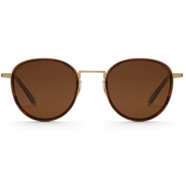 TAKE A SHOT Runde Sonnenbrille aus Edelstahl mit ECO Acetate - Ada Kollektion