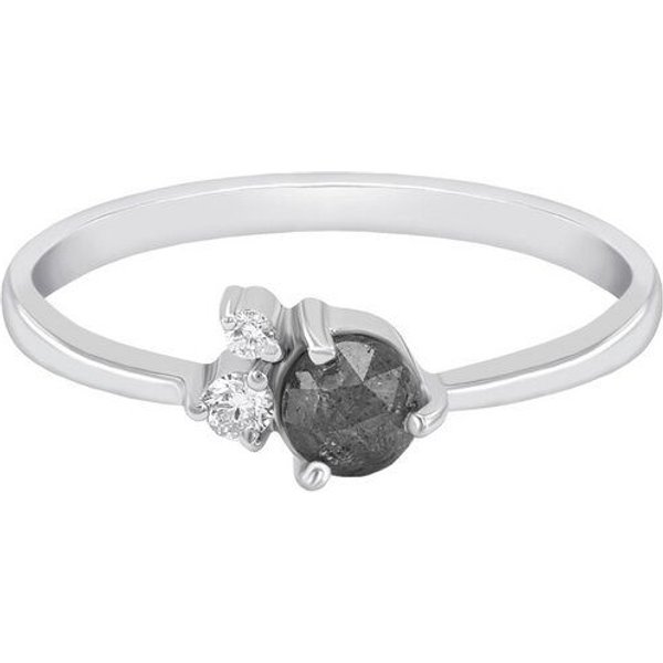 Eppi Zarter Ring mit Salt and Pepper Diamant Adnan