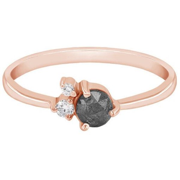 Eppi Zarter Ring mit Salt and Pepper Diamant Adnan