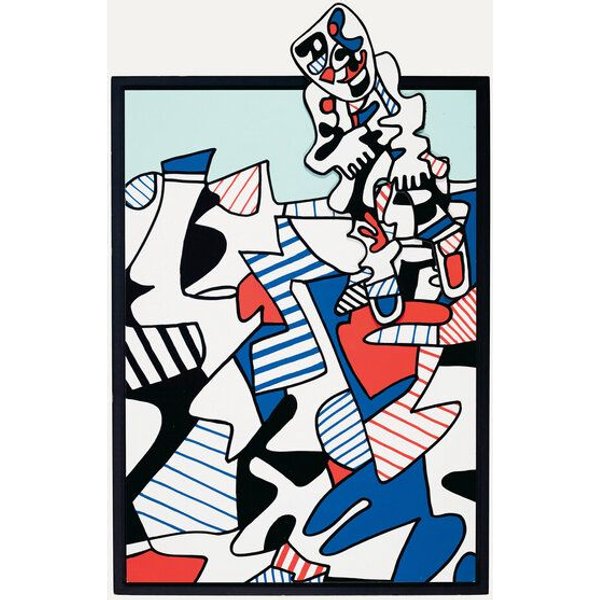Photocircle Poster / Leinwandbild - Jean Dubuffet