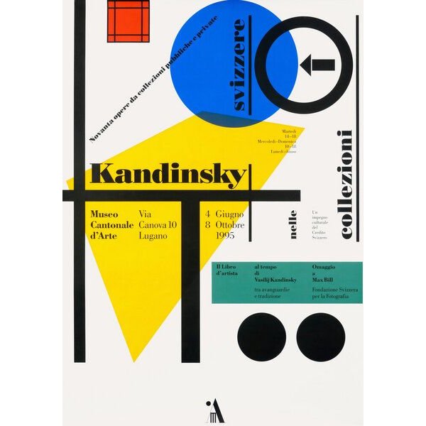 Photocircle Poster / Leinwandbild - Kandinsky Ausstellung - Museo Cantonale d'Arte