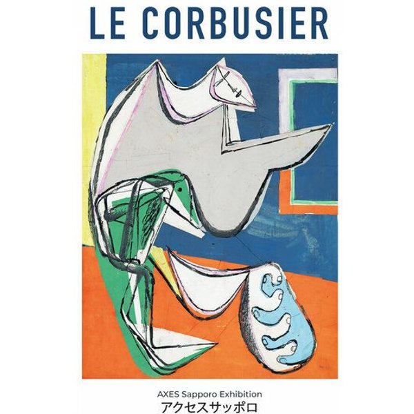 Photocircle Poster / Leinwandbild - Le Corbusier - AXES Sapporo Exhibition