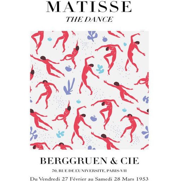 Photocircle Poster / Leinwandbild - Matisse – The Dance