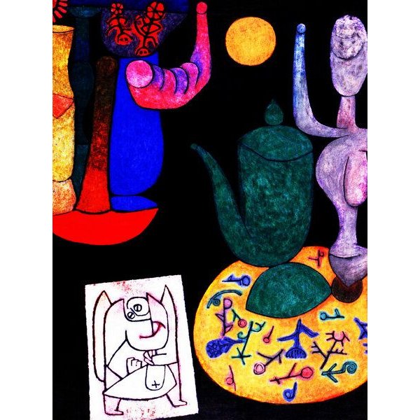Photocircle Poster / Leinwandbild - Paul Klee: Ohne Titel