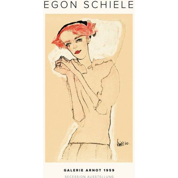 Photocircle Poster / Leinwandbild - Egon Schiele - Secession Ausstellung