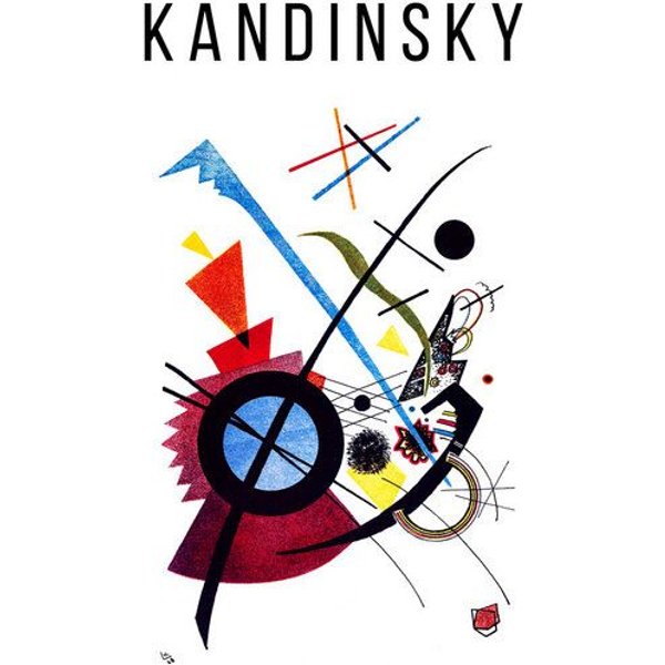 Photocircle Poster / Leinwandbild - Violet litograph print von Wassily Kandinsky