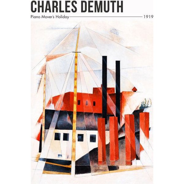 Photocircle Poster / Leinwandbild - Charles Demuth: Piano Mover's Holiday