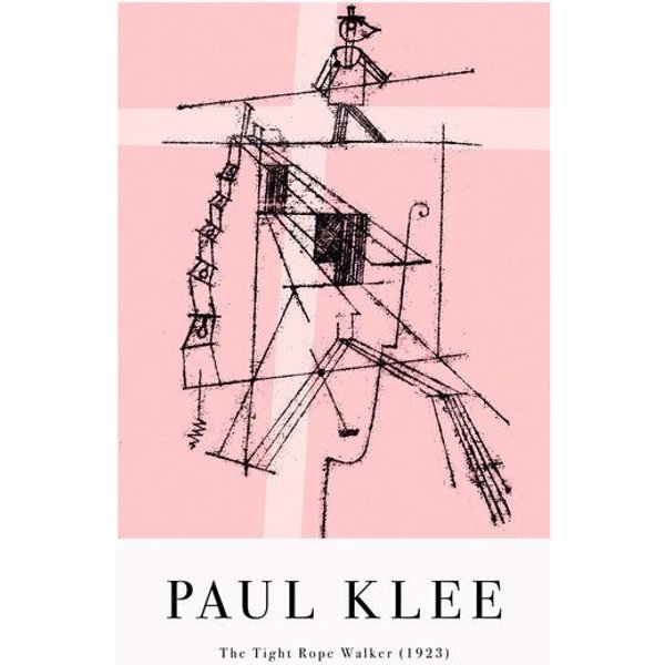Photocircle Poster / Leinwandbild - Paul Klee: Seiltänzer
