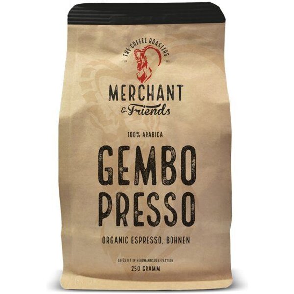 Merchant & Friends Merchant's Gembopresso ganze Bohne 250g