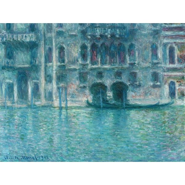 Photocircle Poster / Leinwandbild - Claude Monet: Palazzo da Mula, Venedig