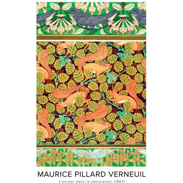 Photocircle Poster / Leinwandbild - Maurice Pillard Verneuil: Martinets et chèvrefeuille - Ausst.-poster