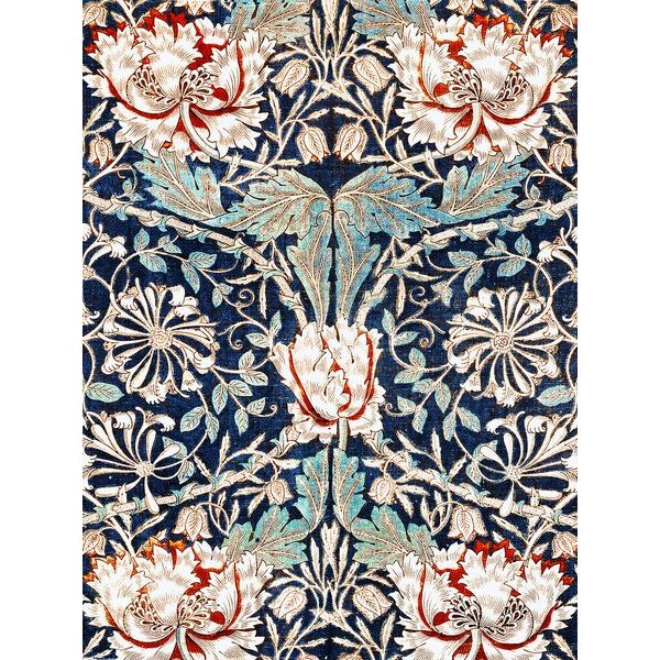 Photocircle Poster / Leinwandbild - William Morris: Geißblatt