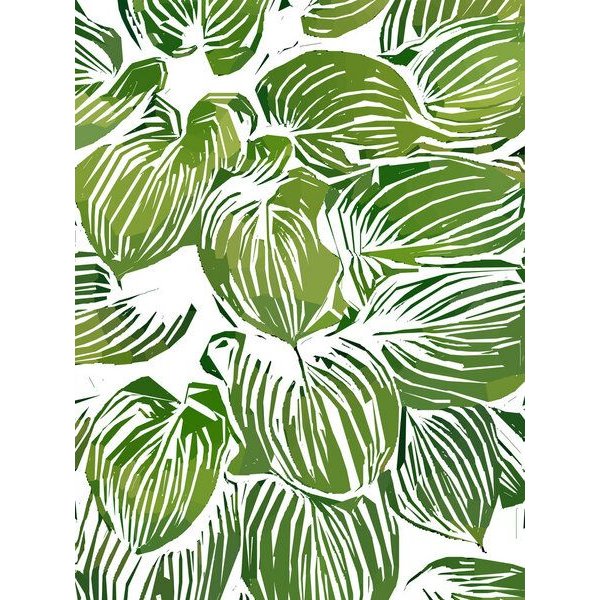 Photocircle Poster / Leinwandbild - Wild Leaves III