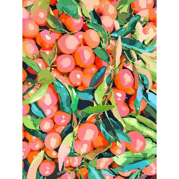 Photocircle Poster / Leinwandbild - Fruit Garden