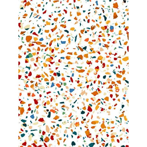 Photocircle Poster / Leinwandbild - Tan Terrazzo
