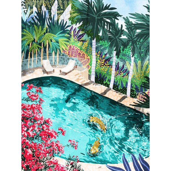 Photocircle Poster / Leinwandbild - Luxury Villa