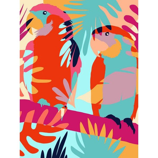 Photocircle Poster / Leinwandbild - Couples That Camouflage Together, Stay Together