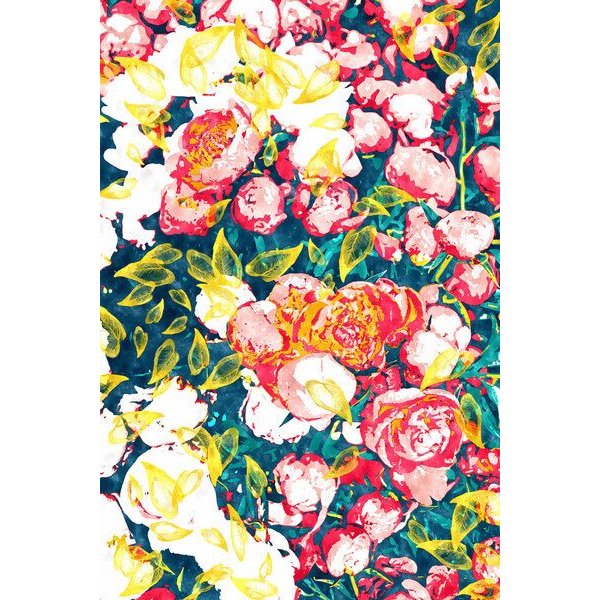 Photocircle Poster / Leinwandbild - Nature Smiles in Flowers