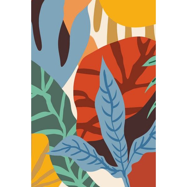 Photocircle Poster / Leinwandbild - Wherever life plants you, bloom with grace