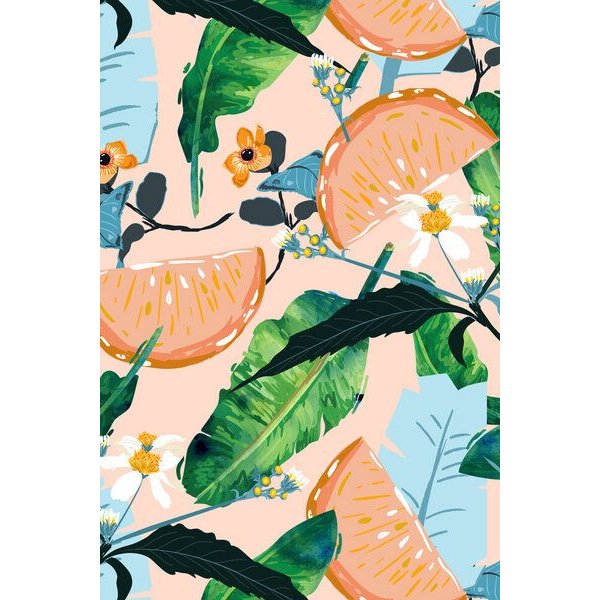 Photocircle Poster / Leinwandbild - Summer Botanicals