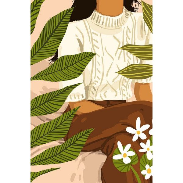 Photocircle Poster / Leinwandbild - You Grow Girl