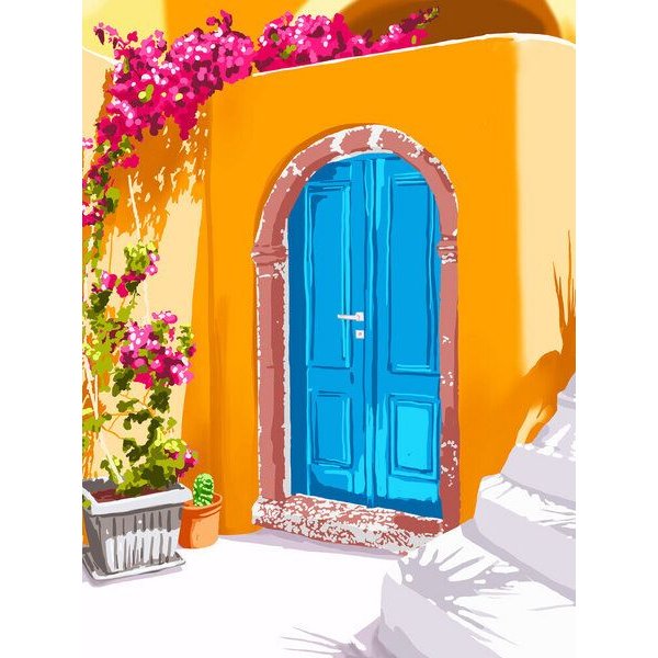Photocircle Poster / Leinwandbild - Sunny Morocco