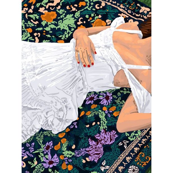 Photocircle Poster / Leinwandbild - Moroccan Carpet