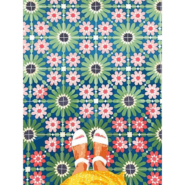 Photocircle Poster / Leinwandbild - For The Love of Tiles