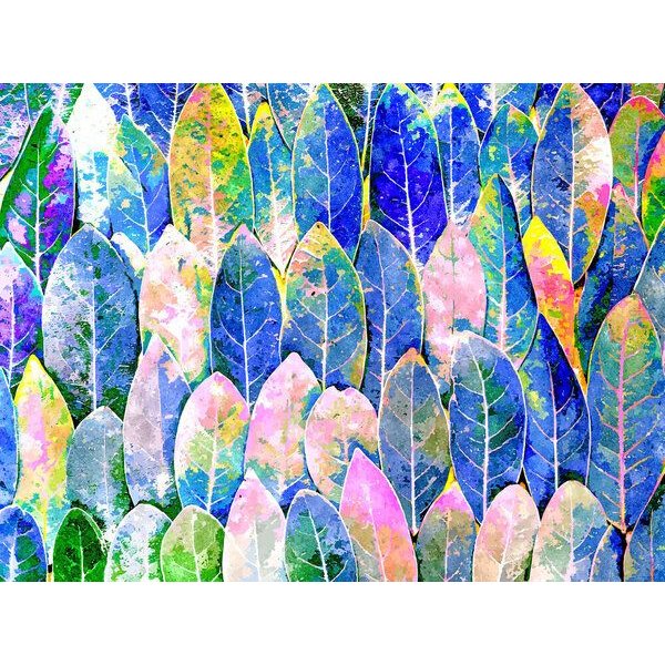 Photocircle Poster / Leinwandbild - The Grand Scheme of Leaves