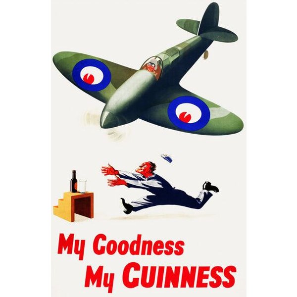 Photocircle Poster / Leinwandbild - My Goodness My Guinness