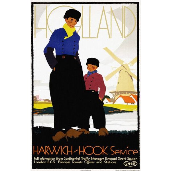 Photocircle Poster / Leinwandbild - Holland
