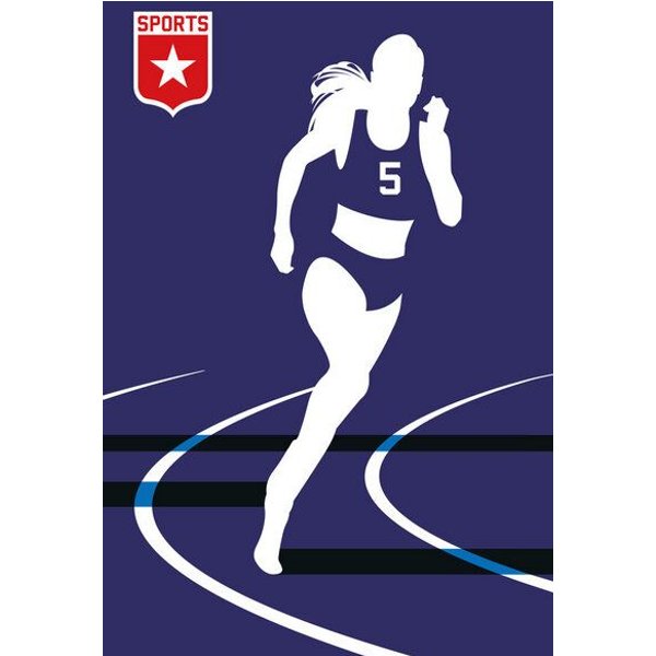Photocircle Poster / Leinwandbild - Runner