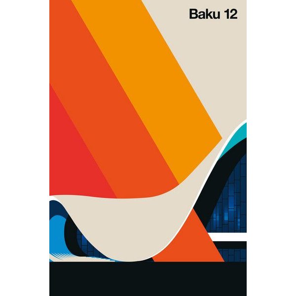 Photocircle Poster / Leinwandbild - Baku 12