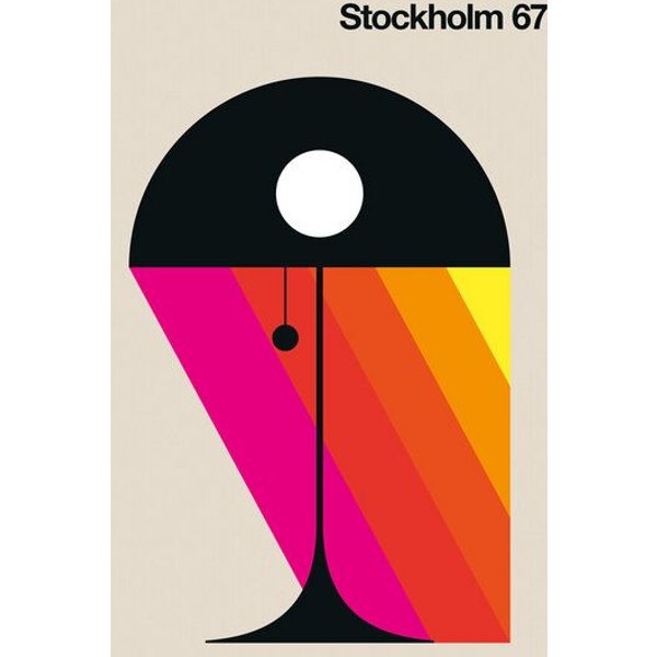 Photocircle Poster / Leinwandbild - Stockholm 67
