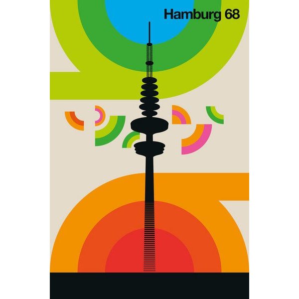 Photocircle Poster / Leinwandbild - Hamburg 68