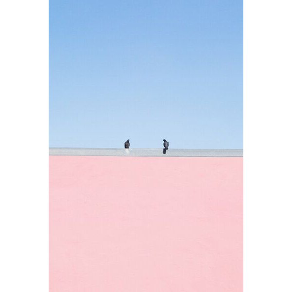 Photocircle Poster / Leinwandbild - Keep Your Distance