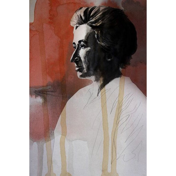 Photocircle Poster / Leinwandbild - Rosa Luxemburg
