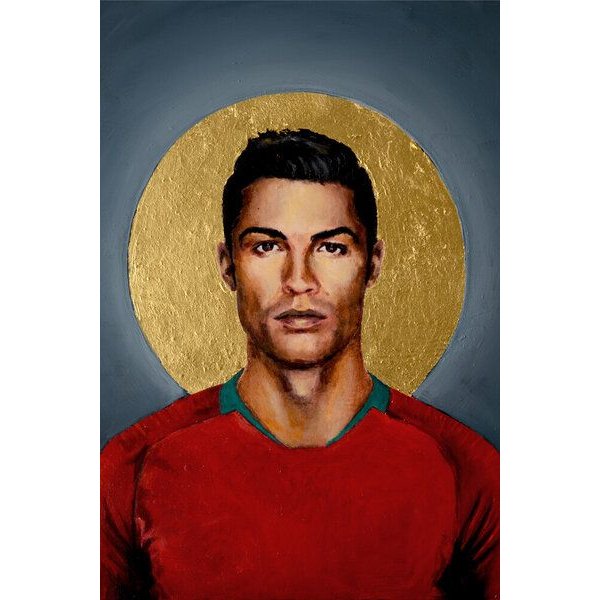 Photocircle Poster / Leinwandbild - Christiano Ronaldo