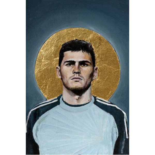 Photocircle Poster / Leinwandbild - Iker Casillas