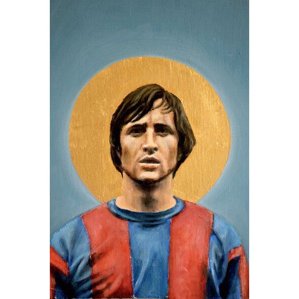 Photocircle Poster / Leinwandbild - Johan Cruyff
