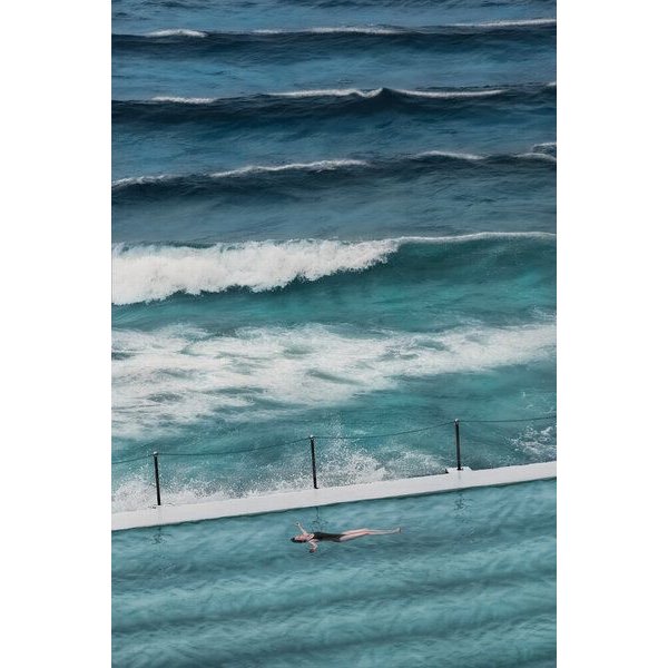 Photocircle Poster / Leinwandbild - Day Swimmer