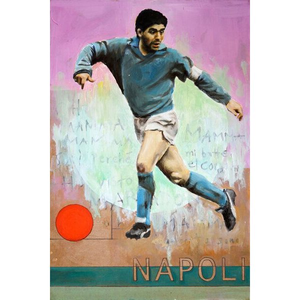 Photocircle Poster / Leinwandbild - One Love Napoli