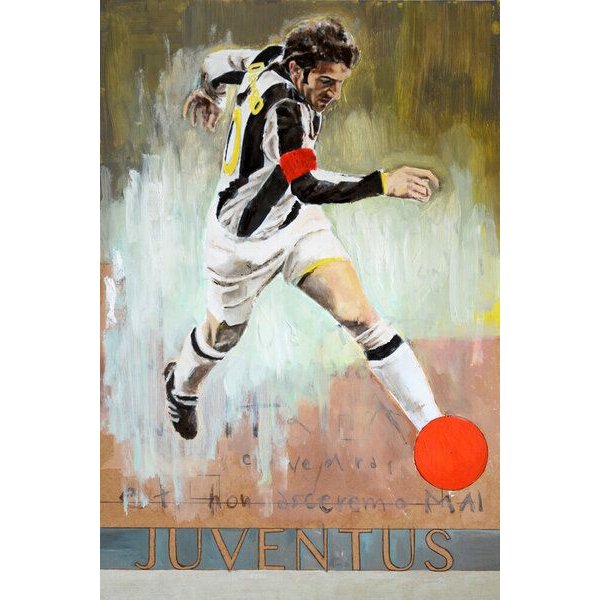 Photocircle Poster / Leinwandbild - One Love Juve