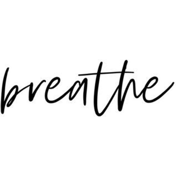 Photocircle Poster / Leinwandbild - Breathe No4