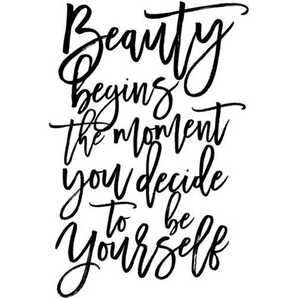 Photocircle Poster / Leinwandbild - Beauty Begins