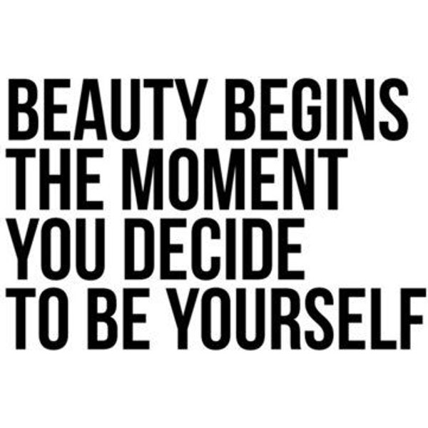 Photocircle Poster / Leinwandbild - Be Yourself No7