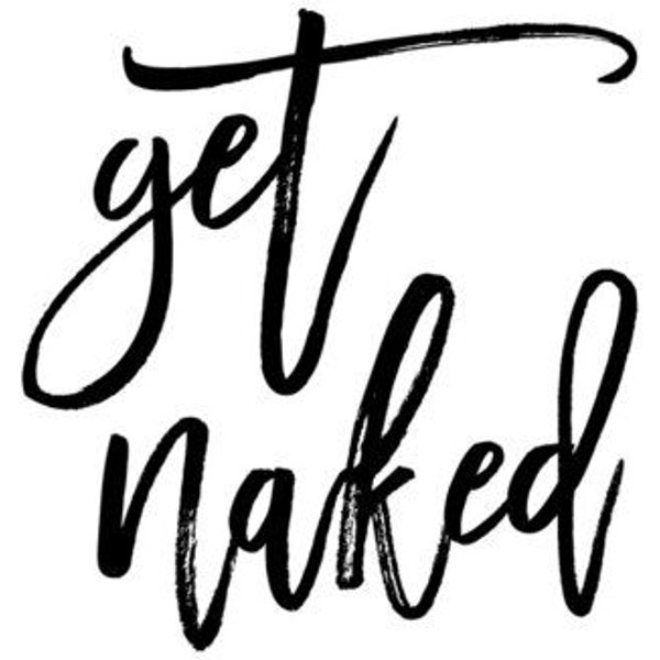 Photocircle Poster / Leinwandbild - Get Naked No2