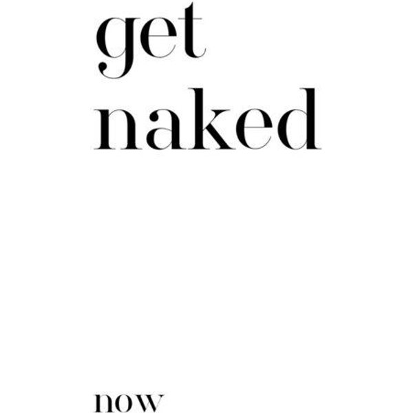 Photocircle Poster / Leinwandbild - Get Naked No3